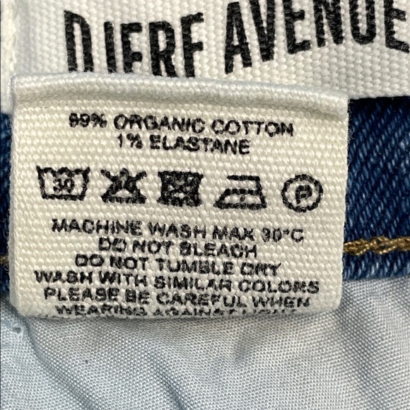 Djerf Avenue Relaxed High Rise Straight Leg Jeans Sz 24 - Picture 11 of 12